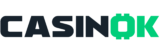 casinok no background logo with dark letters